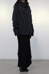 Marc le bihan long net eye skirt 2752 black